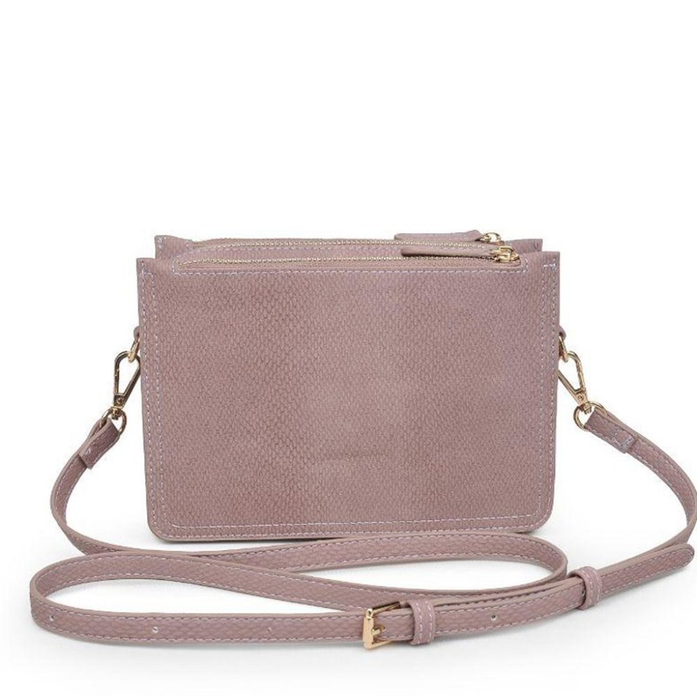 Urban Expressions Rayna Snake Vegan Leather Crossbody Bag